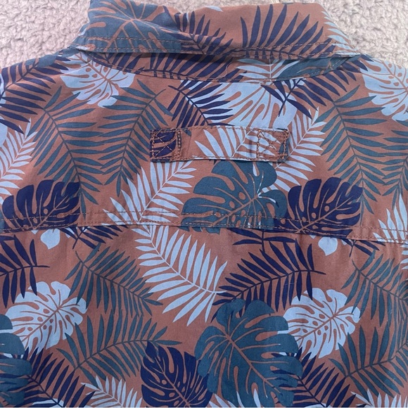 Duluth Trading Co Men's Size XL Long Sleeve Relaxes Fit All Over Print Hawaiian - Picture 6 of 9